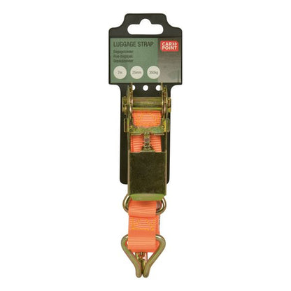 SANGLE A CLIQUET AVEC CROCHETS 7M 25MM 350KG X1