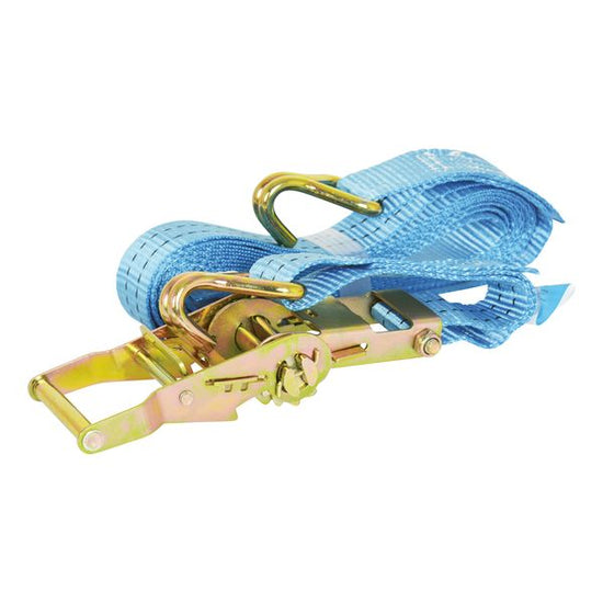 SANGLE A CLIQUET AVEC CROCHETS 5M 38MM 1000KG X1