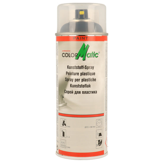 PEINTURE PLASTIQUE ANTHRACITE FONCE AEROSOL 400ML COLORMATIC
