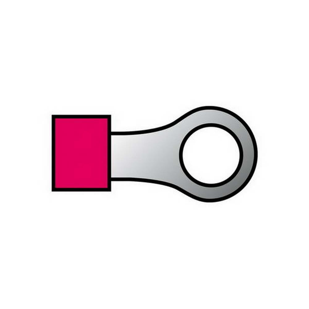 COSSES 535 POUR CABLES Ø0.5 1.5MM ROUGE 10PCS z