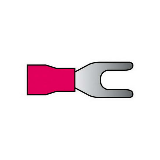 COSSES 016 POUR CABLES Ø0.5 1.5MM ROUGE 10PCS z