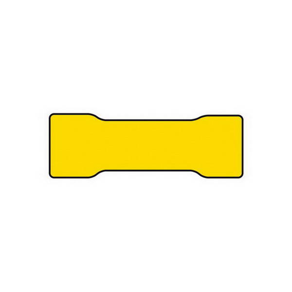 COSSES 551 POUR CABLES Ø2.5 6.5MM JAUNE 10PCS z