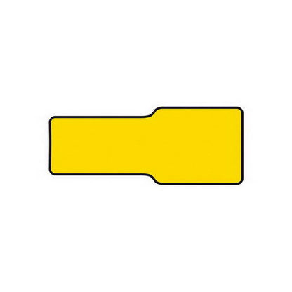 COSSES 849 POUR CABLES Ø2.5 6.5MM JAUNE 10PCS z