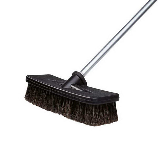 BROSSE DE LAVAGE  MAMMOET  EN CRIN DE CHEVAL AVEC ROBINET