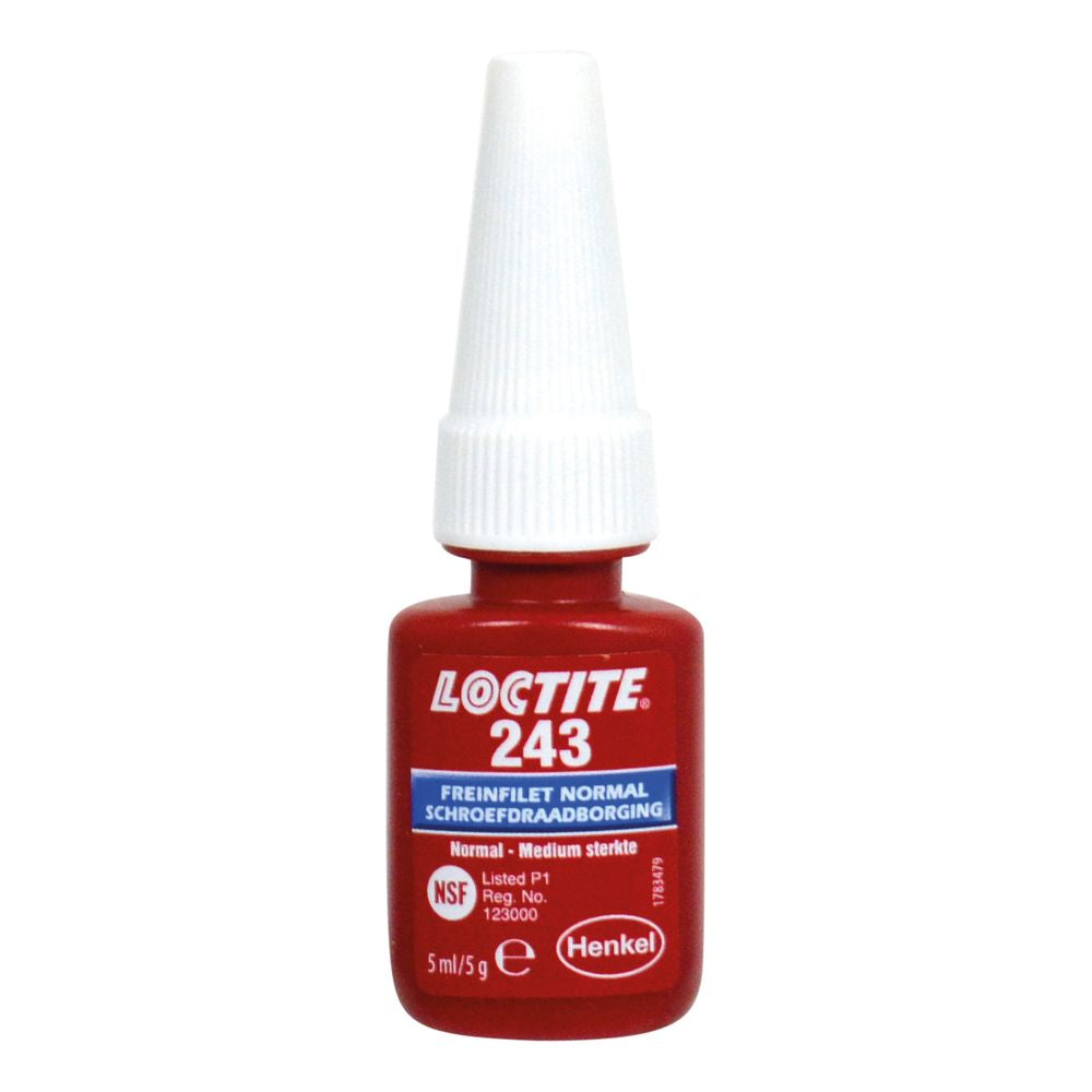 COLLE LOCTITE 1370535 PRODUIT D'ASSEMBLAGE MEDIUM (BLEU) 5ML