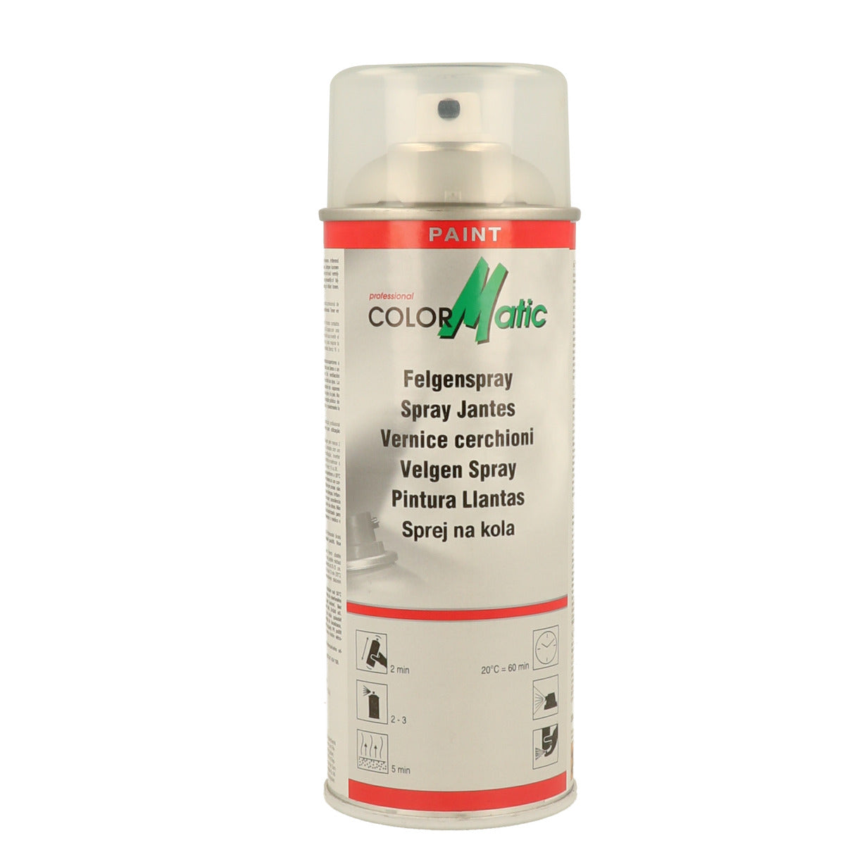 PEINTURE POUR JANTES ARGENT BRILLANT 400ML COLORMATIC