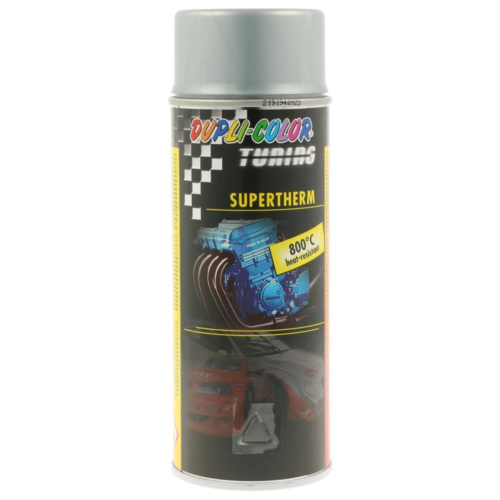 PEINTURE HAUTE TEMPERATURE 800°C ARGENT AEROSOL 400ML DUPLI COOR