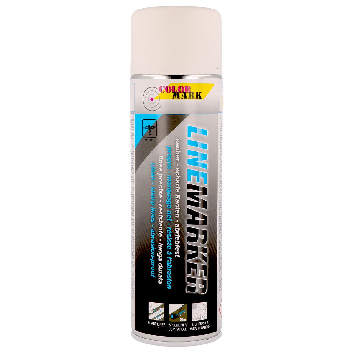 TRACEUR DE LIGNE BLANC LINEMARKER AEROSOL 500ML COLORMARK