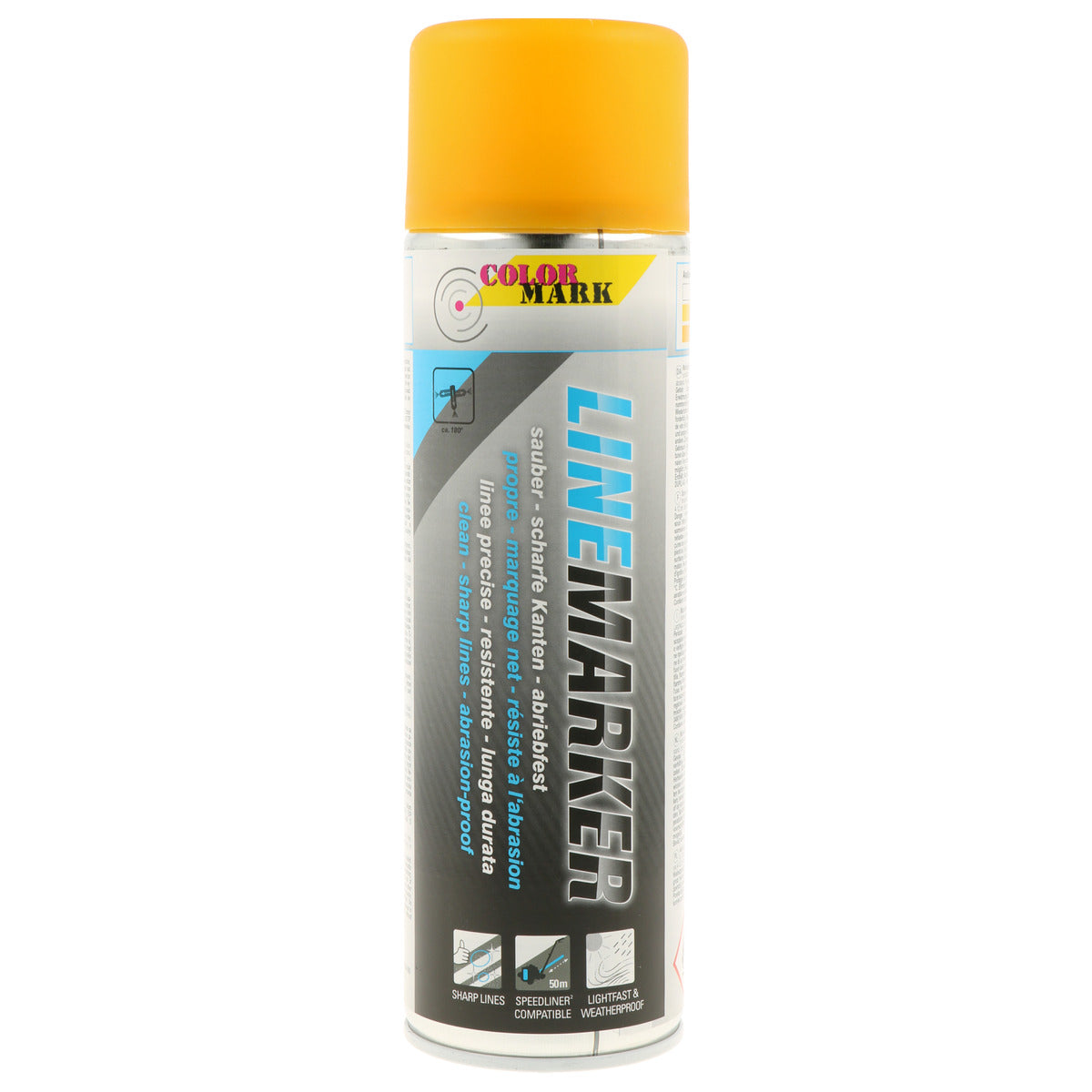 TRACEUR DE LIGNE JAUNE LINEMARKER AEROSOL 500ML COLORMARK