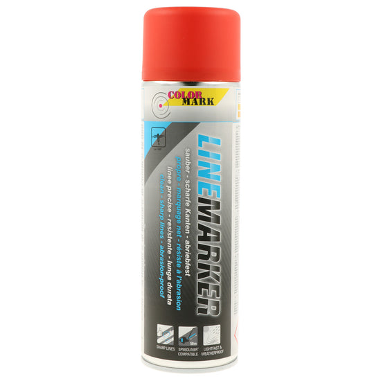 TRACEUR DE LIGNE ROUGE LINEMARKER AEROSOL 500ML COLORMARK