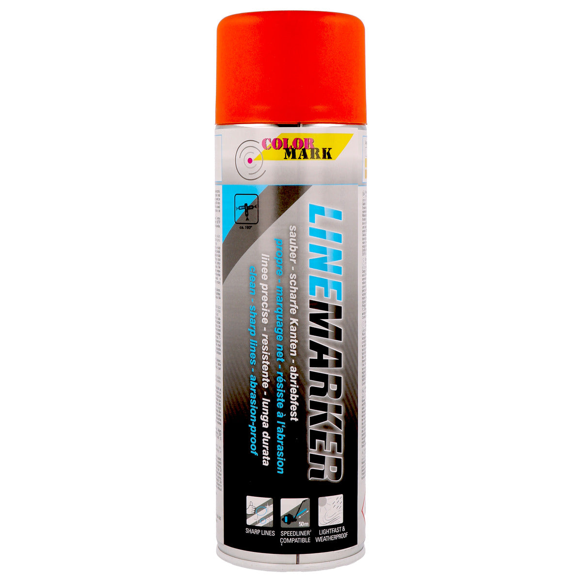 TRACEUR DE LIGNE ORANGE LINEMARKER AEROSOL 500ML COLORMARK