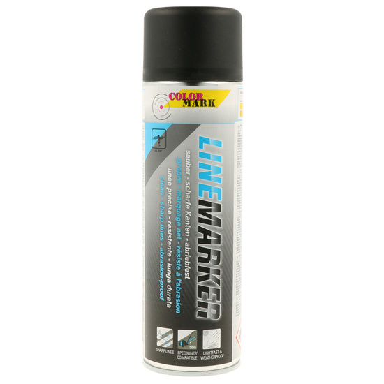 TRACEUR DE LIGNE NOIR LINEMARKER AEROSOL 500ML COLORMARK