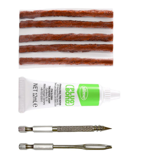 KIT MECHES PERCEUSE PNEUS SLIME (5 MECHES + 2 FORETS + PLUG BOND)
