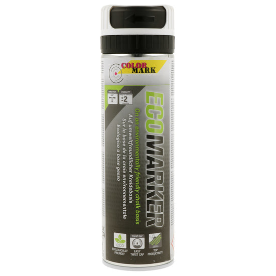 TRACEUR DE LIGNE A LA CRAIE BLANC ECOMARKER AEROSOL 500ML COLORMARK