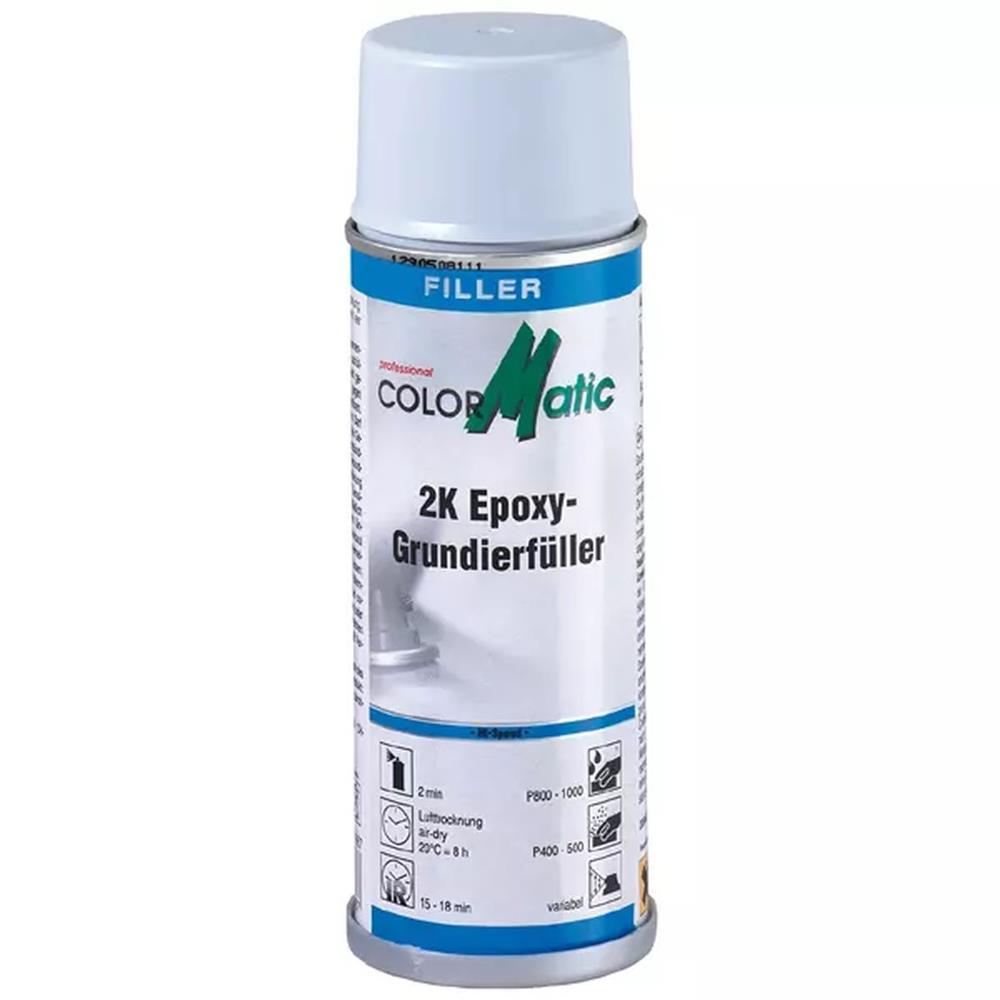 APPRET (FILLER) EPOXY 2K SECHAGE RAPIDE BEIGE AEROSOL 200ML COLORMATIC