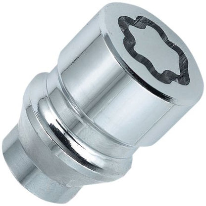 4 ECROUS ANTIVOL SU MCGARD M12X1.5/ 60°/ LONG. 5/32MM/ Ø21MM