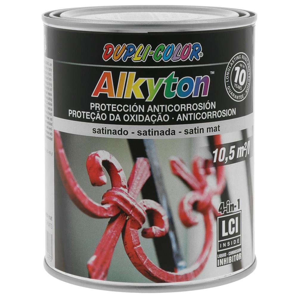 PEINTURE ANTIROUILLE RAL9006 ALKYTON 750ML DUPLI COLOR