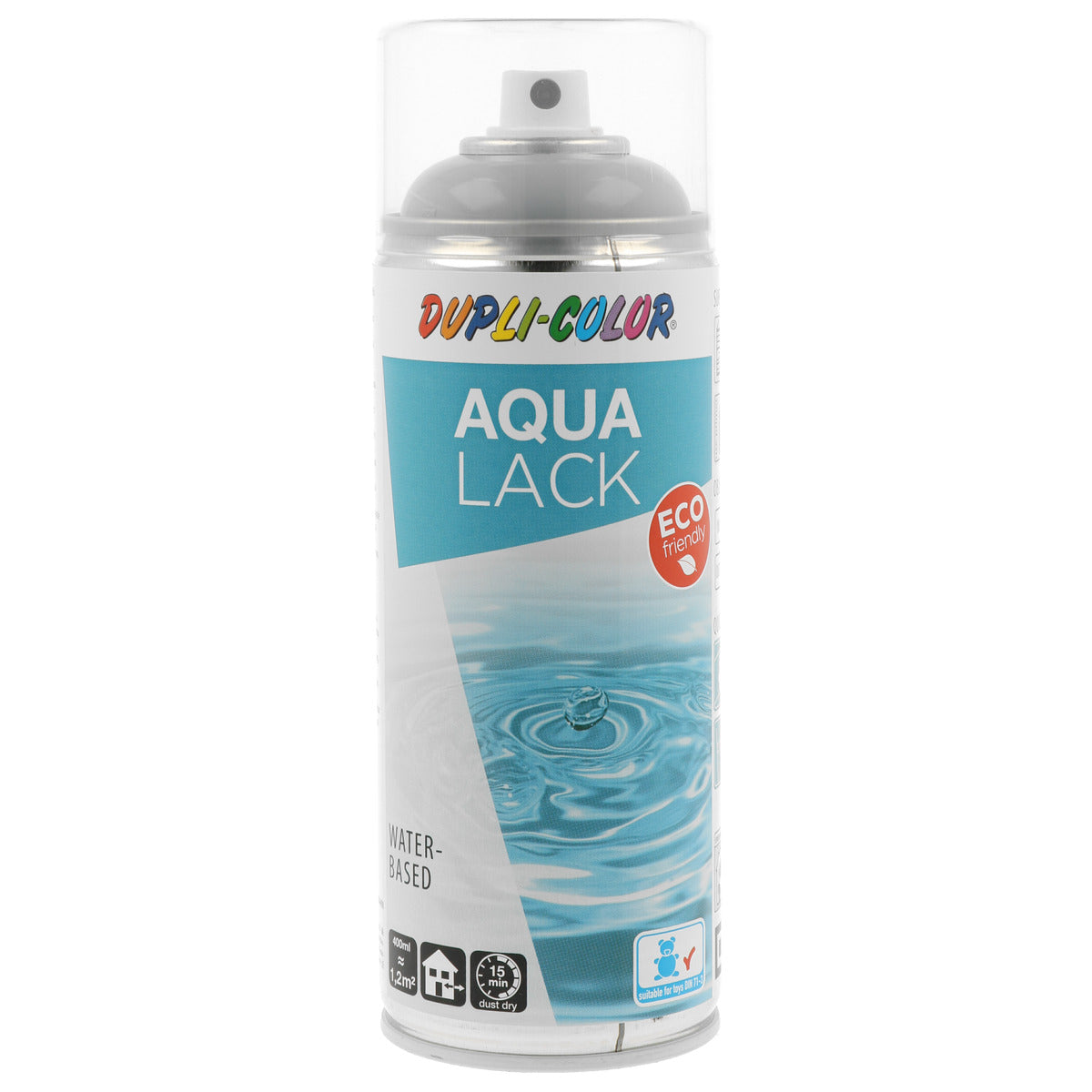 PEINTURE BASE AQUEUSE RAL7001 BRILLANT 350ML DUPLI COLOR