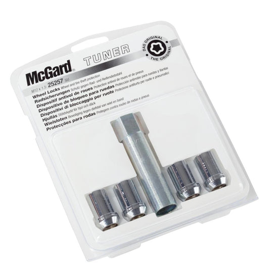 4 ECROUS US SU MCGARD M12X1.5/ 60°/ LONG. 31.5MM/ Ø21MM