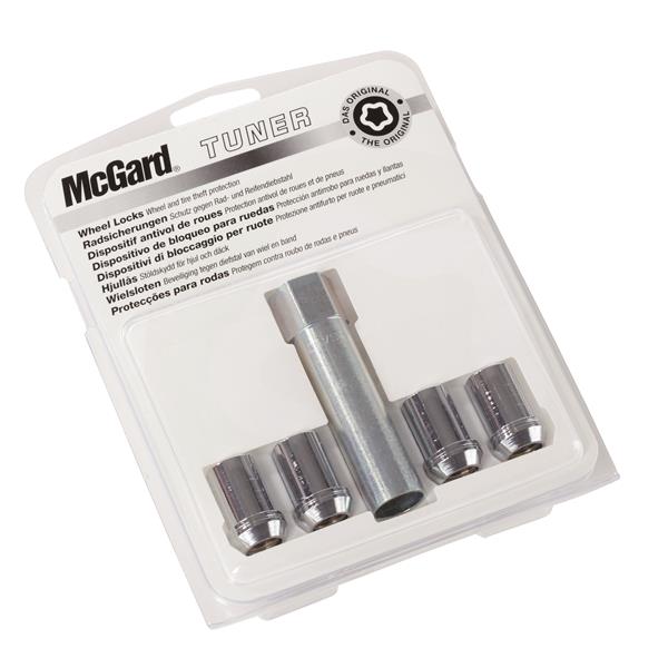 4 ECROUS US SU MCGARD M12X1.25/ 60°/ LONG. 31.5MM/ Ø17MM