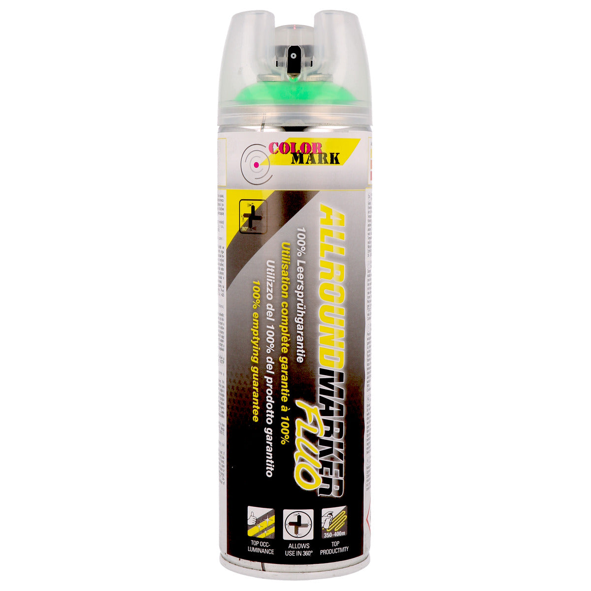TRACEUR DE CHANTIER VERT FLUO ALLROUND 500ML COLORMARK