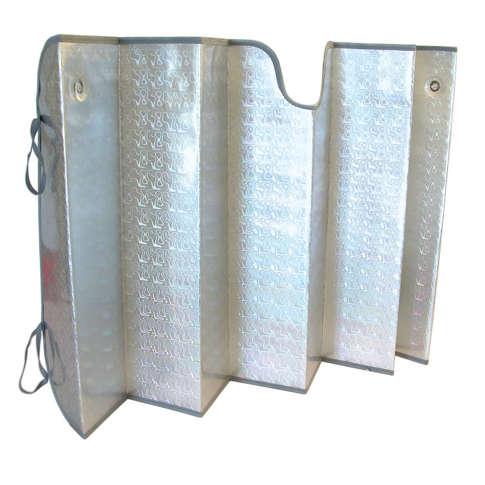PARE-SOLEIL ALU PLIABLE RIGIDE POUR VITRE AVANT 145X60CM