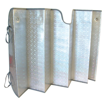PARE-SOLEIL ALU PLIABLE RIGIDE POUR VITRE AVANT 145X60CM