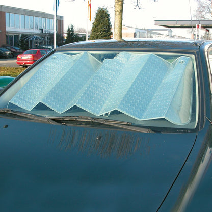 PARE-SOLEIL ALU PLIABLE RIGIDE POUR VITRE AVANT 145X80CM