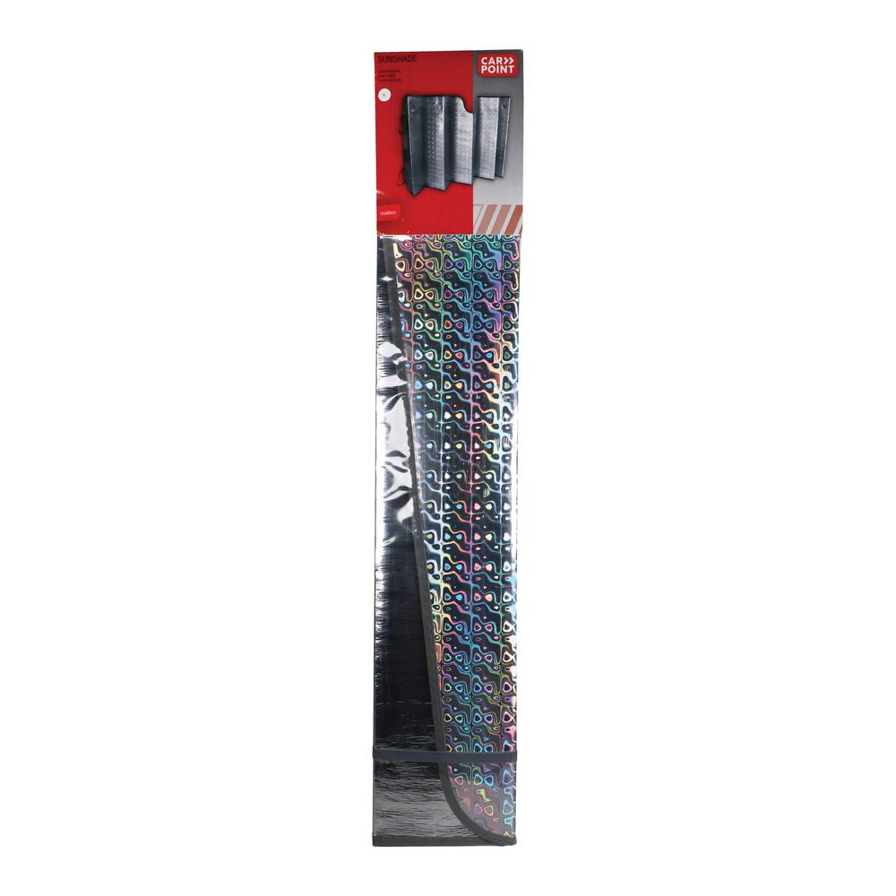 PARE-SOLEIL ALU PLIABLE RIGIDE POUR VITRE AVANT 145X80CM