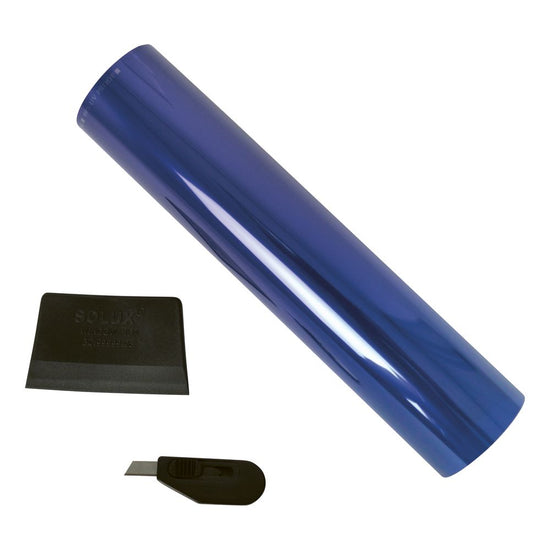FILMS VITRES TEINTEES BLEU 20X150CM
