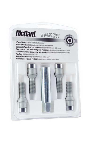 4 VIS ANTIVOL US SU MCGARD M12X1.5/ 60°/ LONG. 29.5MM/ Ø17MM