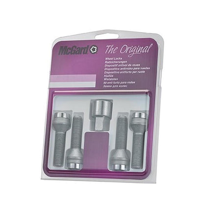 4 VIS ANTIVOL SU MCGARD M14X1.5/ 60°/ LONG. 50MM/ Ø17MM