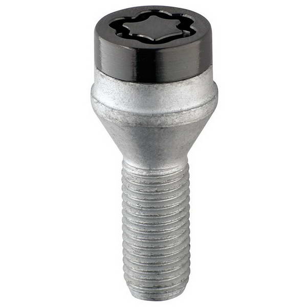 4 VIS ANTIVOL SUB MCGARD M12X1.25/ 60°/ LONG. 40.6MM/ Ø17MM