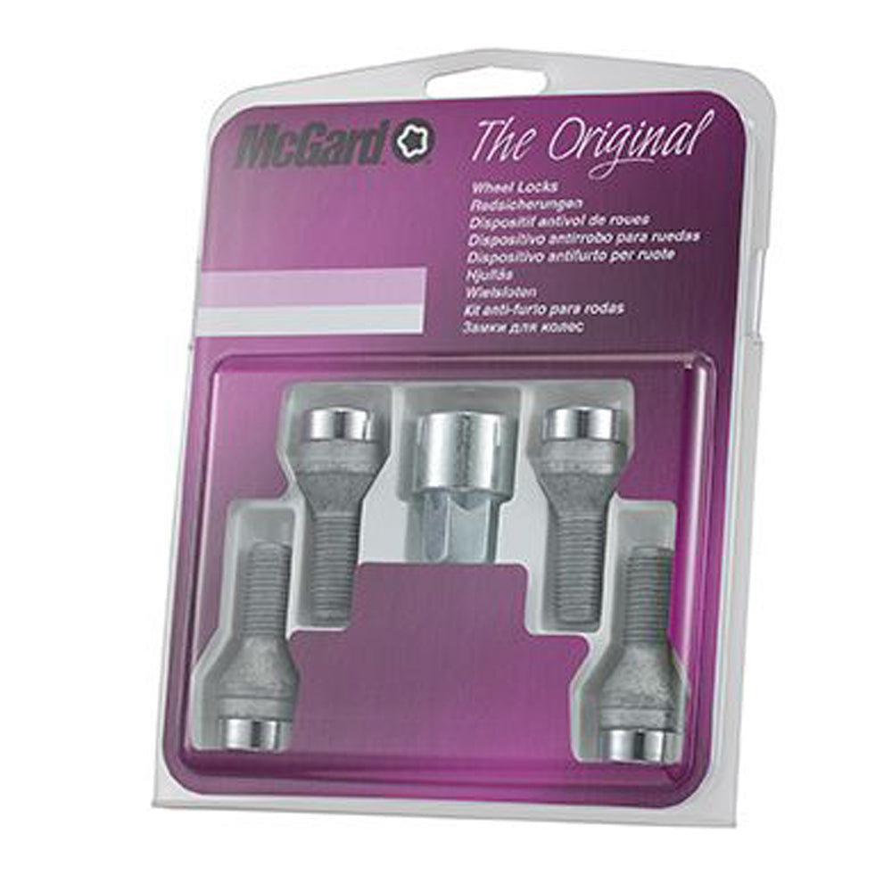 4 VIS ANTIVOL SU MCGARD M12X1.25/ 60°/ LONG. 54.1MM/ Ø17MM