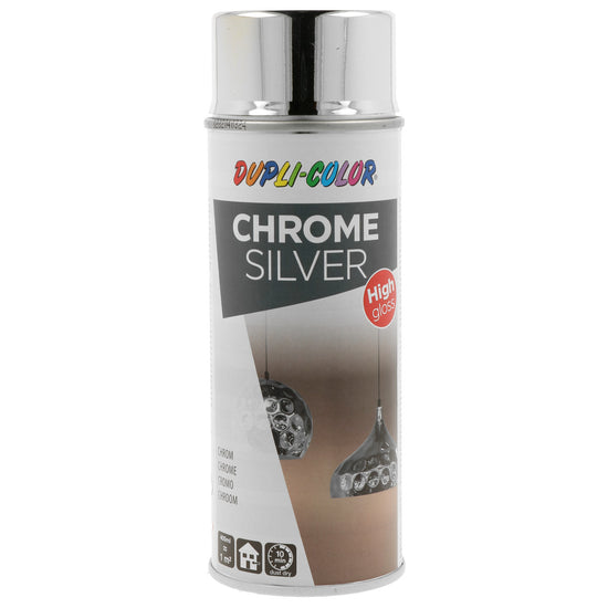 PEINTURE EFFET CHROME SILVER BRILLANT 400ML DUPLI COLOR