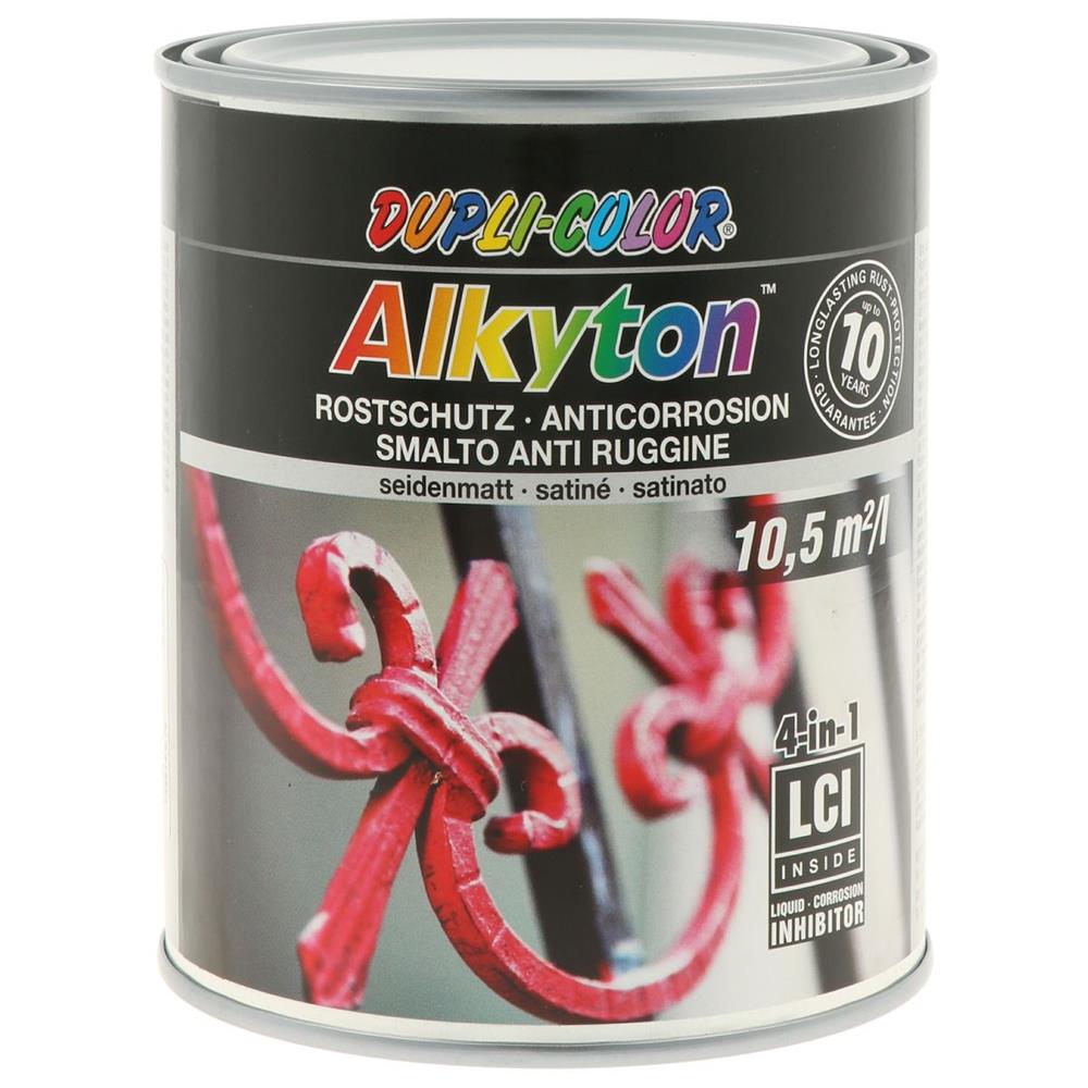 PEINTURE RAL7001 SATINE ALKYTON 750ML DUPLI COLOR