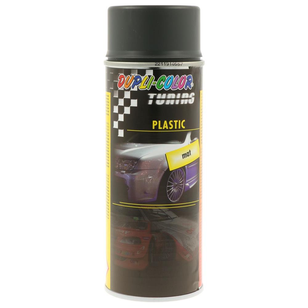 PEINTURE PLASTIQUE HQ GRIS FONCE 400ML DUPLI COLOR