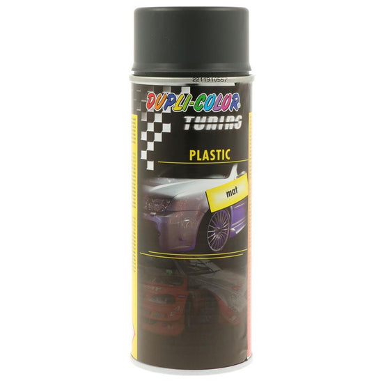 PEINTURE PLASTIQUE HQ GRIS FONCE 400ML DUPLI COLOR