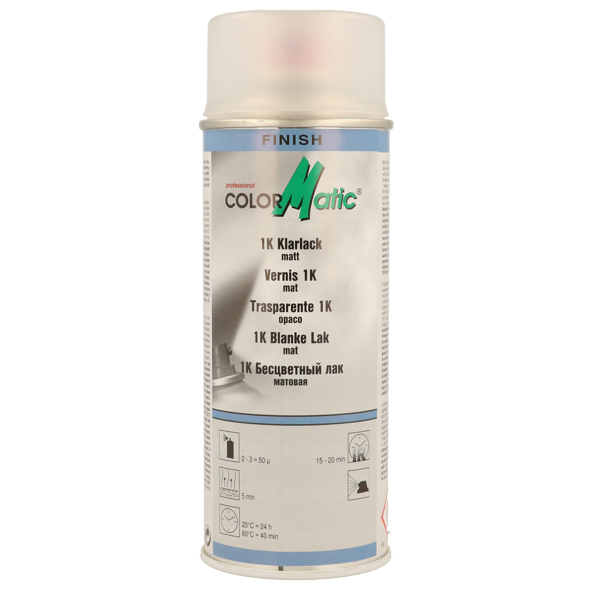 VERNIS INCOLORE MAT 1K 400ML COLORMATIC