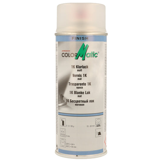 VERNIS INCOLORE MAT 1K 400ML COLORMATIC