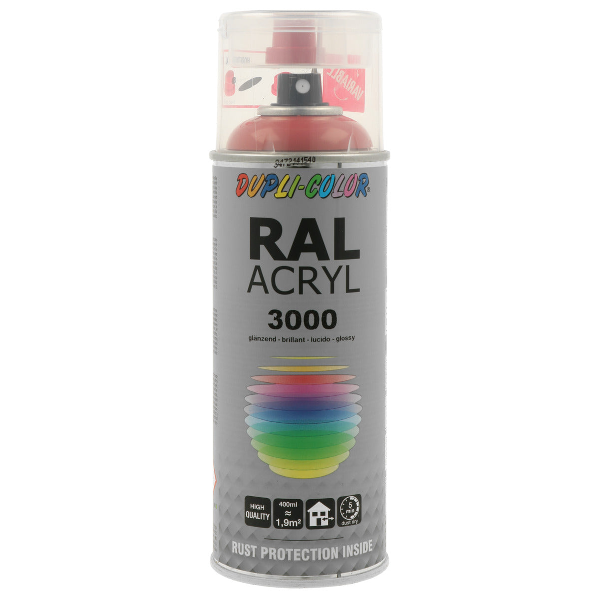 PEINTURE ACRYL RAL3000 BRILLANT 400ML DUPLI COLOR