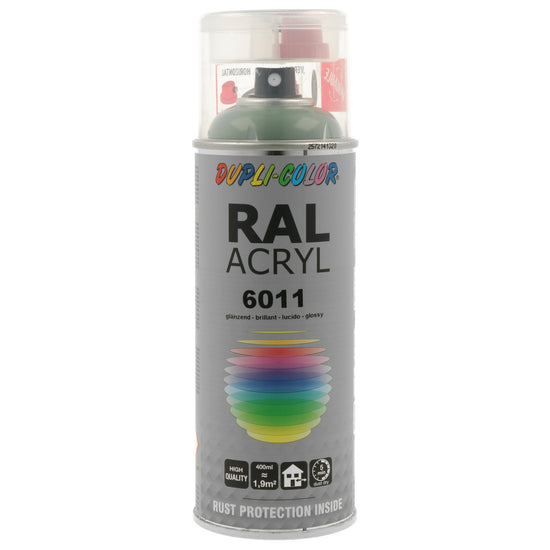 PEINTURE ACRYL RAL6011 BRILLANT 400ML DUPLI COLOR