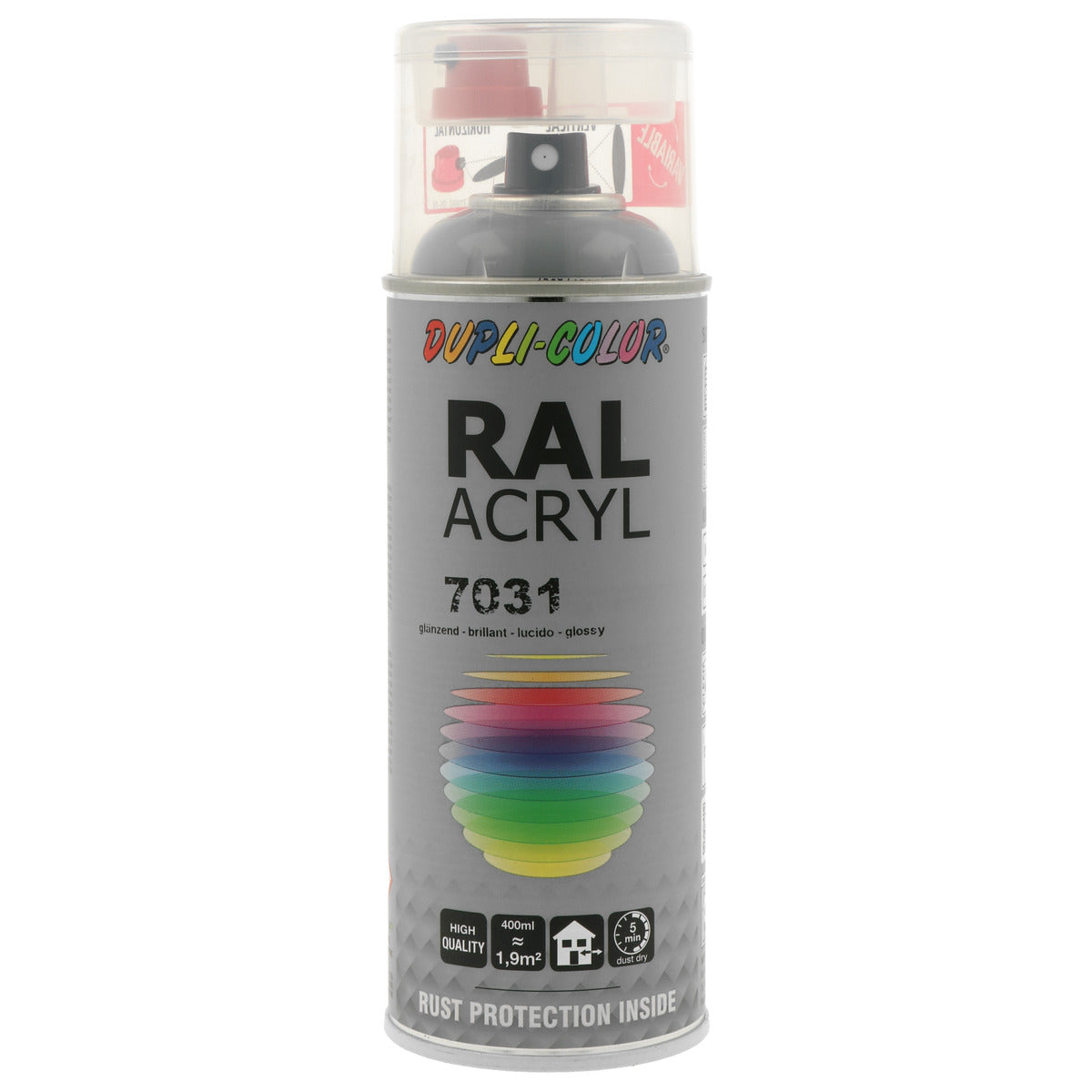 PEINTURE ACRYL RAL7031 BRILLANT 400ML DUPLI COLOR
