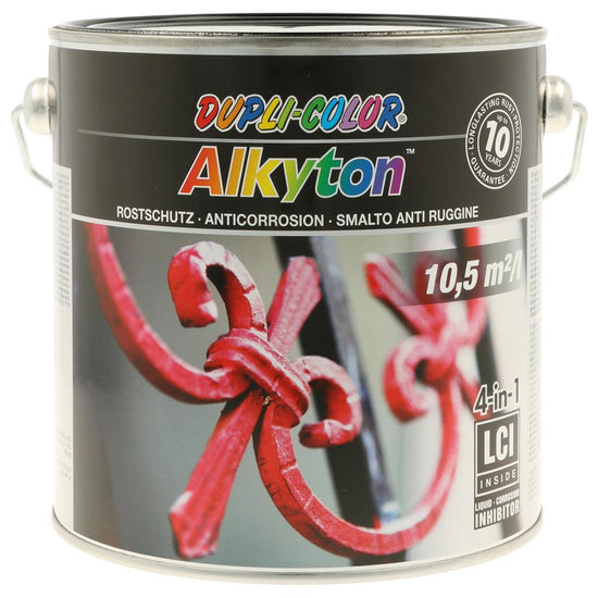 PEINTURE ANTIROUILLE RAL9006 SATINE 2,5L DUPLI COLOR
