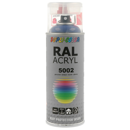 PEINTURE ACRYL RAL5002 BRILLANT 400ML DUPLI COLOR