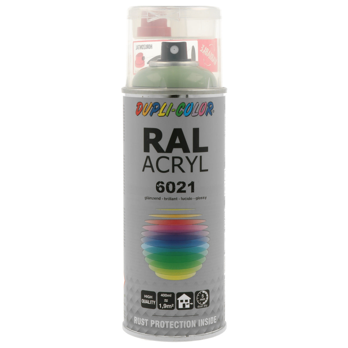 PEINTURE ACRYL RAL6021 BRILLANT 400ML DUPLI COLOR