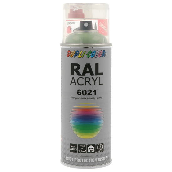 PEINTURE ACRYL RAL6021 BRILLANT 400ML DUPLI COLOR