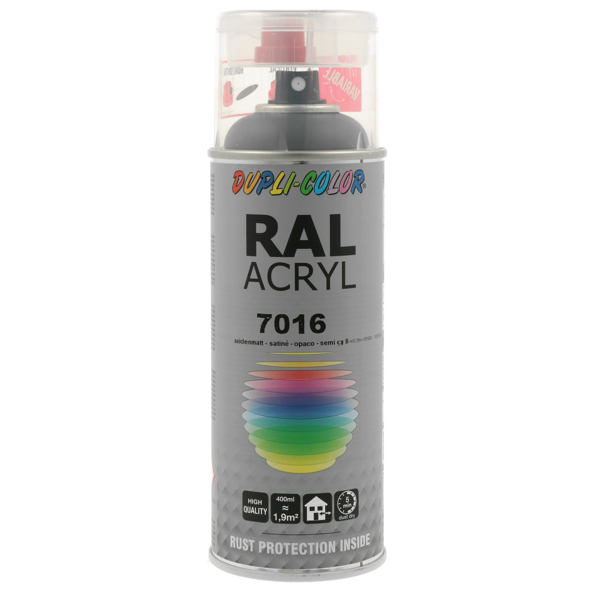 PEINTURE ACRYL RAL7016 SATINE 400ML DUPLI COLOR