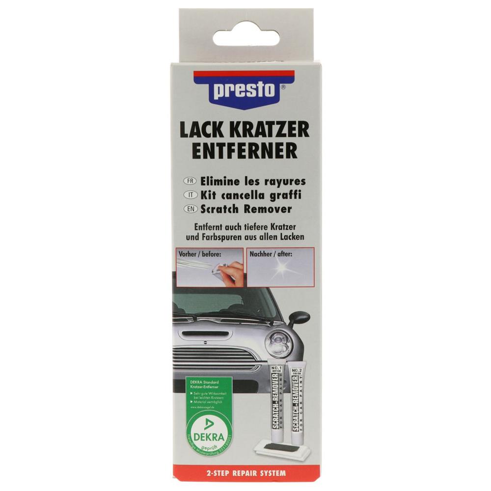 KIT EFFACE RAYURES 2 TUBES (REPARATION + FINTION) PRESTO