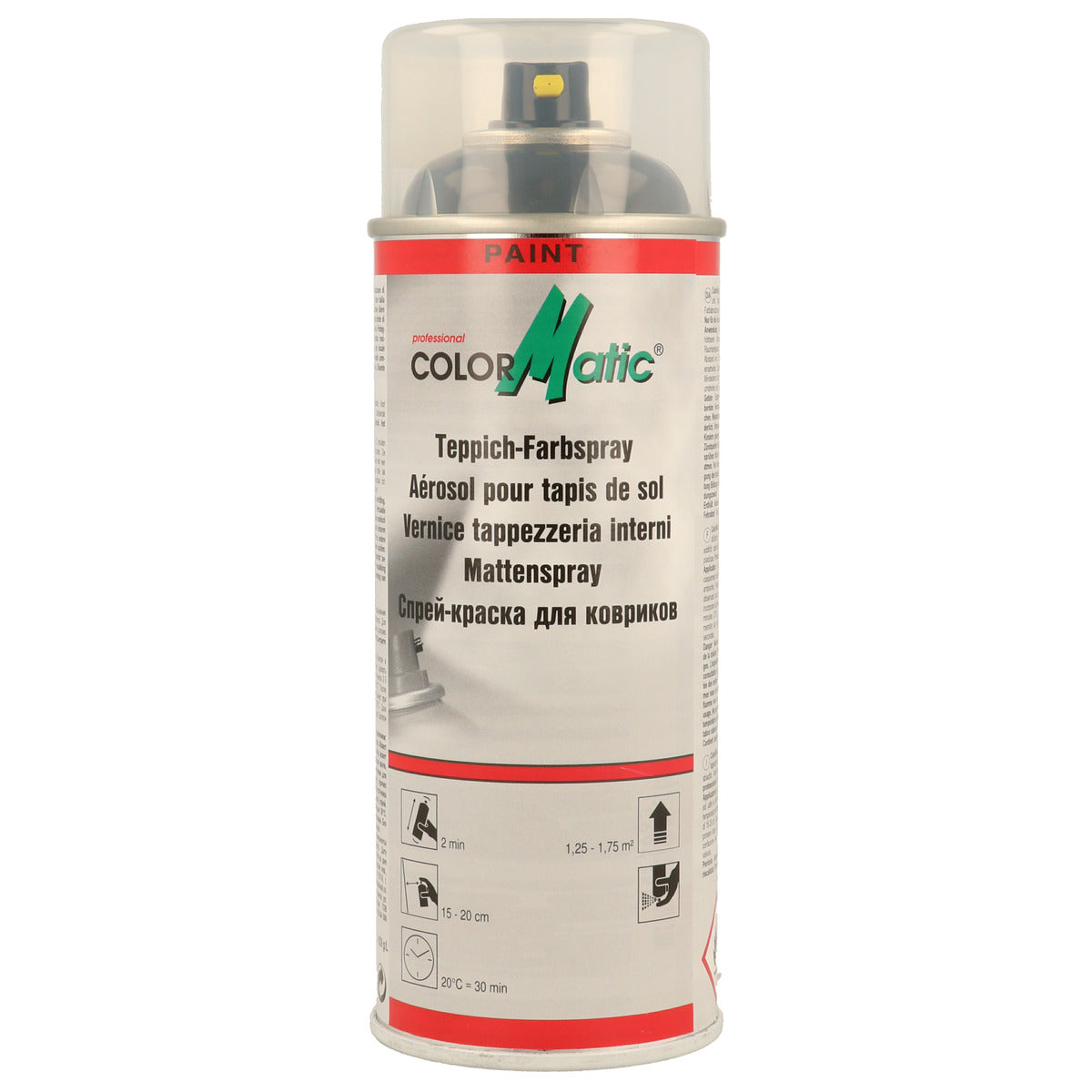 PEINTURE RENOVATION TAPIS DE SOL 1K ANTHRACITE 400ML COLORMTIC